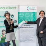 equalizent und ausblick hamburg Vertragsunterzeichnung 4.Dezember 2020 Hamburg / Frau Fees und Herr Pickel